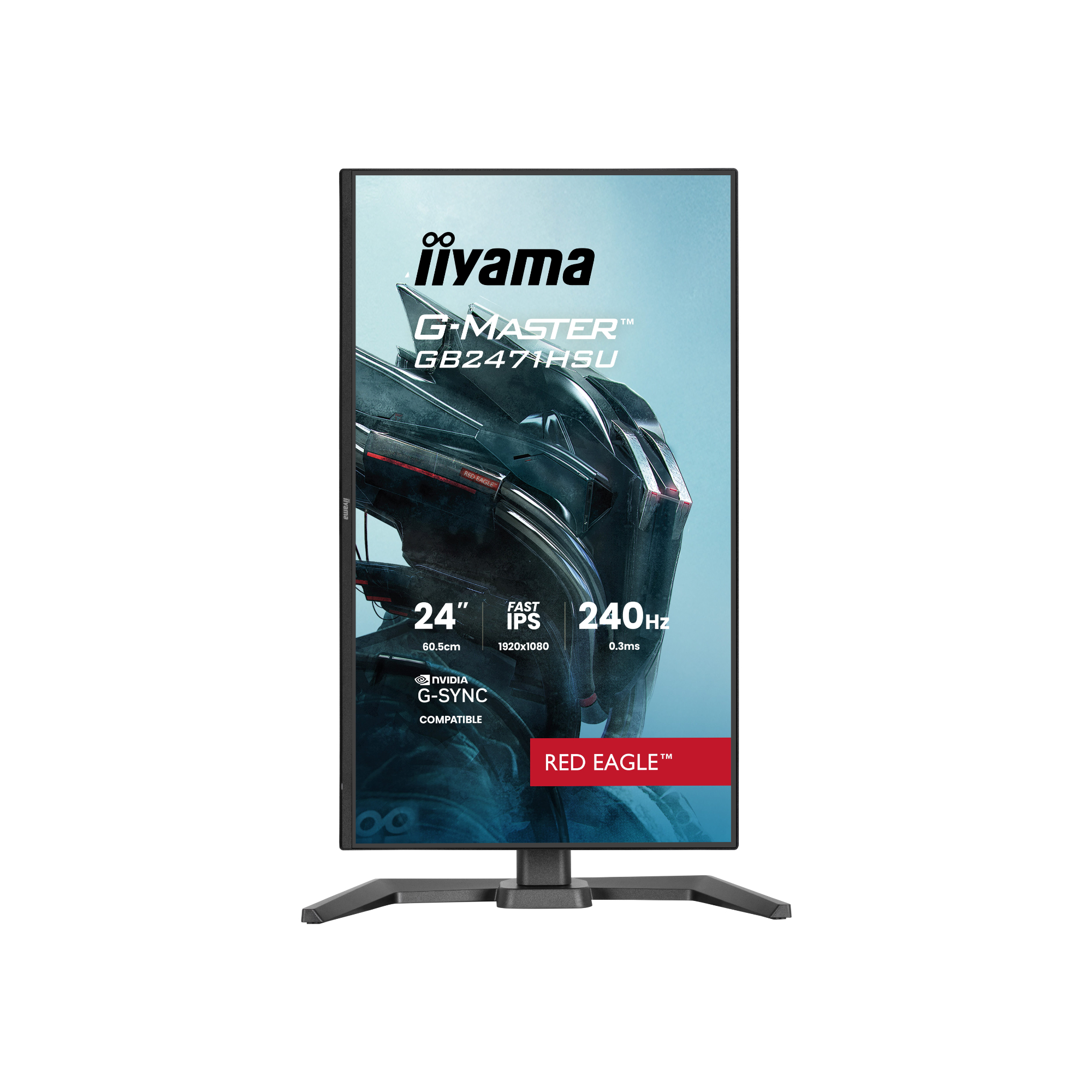 iiyama G-Master GB2471HSU-B1 240Hz Fast IPS Gaming Monitor