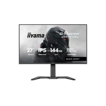 iiyama G-Master GB2741QSU-B1 27" IPS Quad HD 144Hz 1ms G-Sync Height Adjustable Gaming Monitor