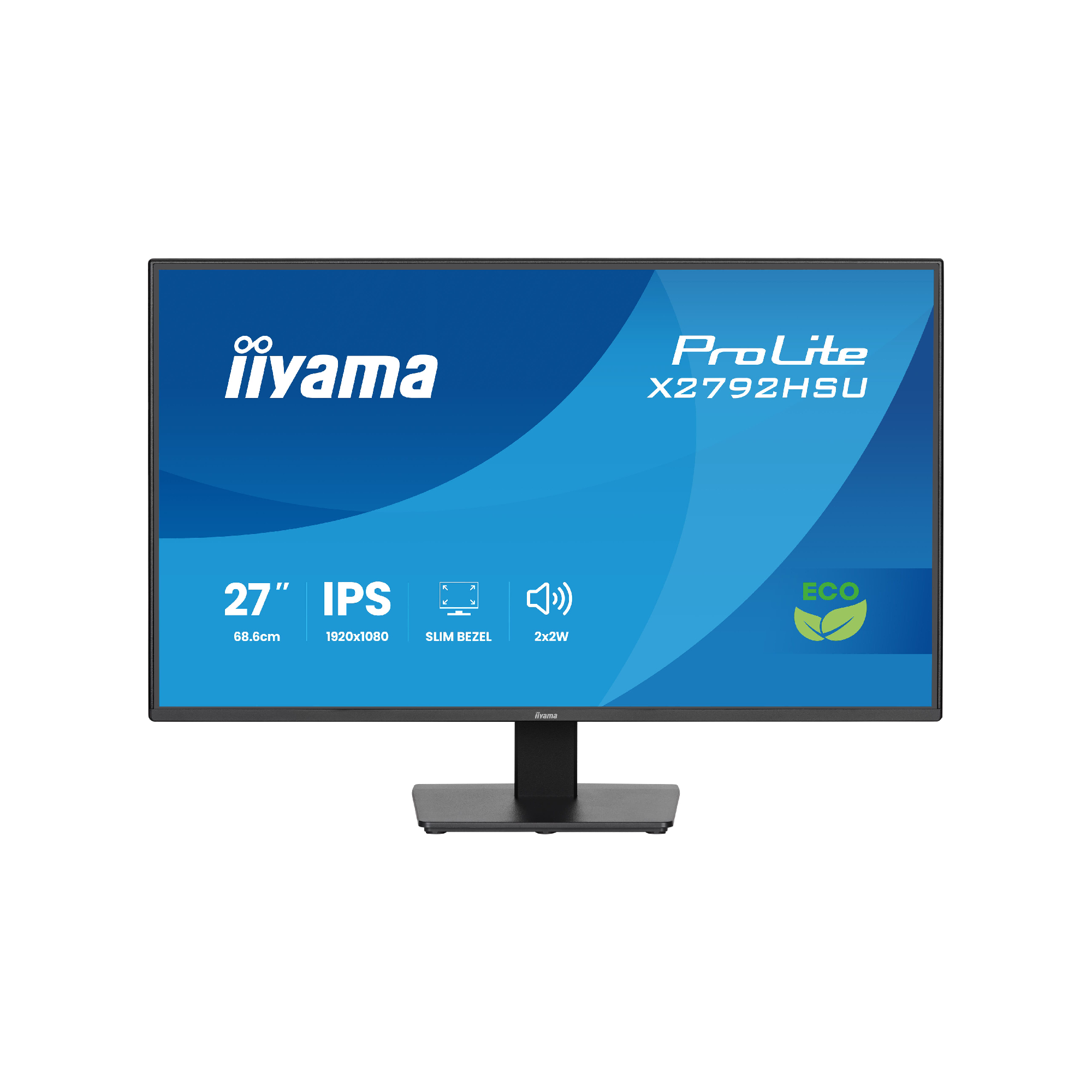iiyama ProLite X2792HSU-B1 27" Full HD IPS LED 120Hz 3ms Business Monitor with Speakers