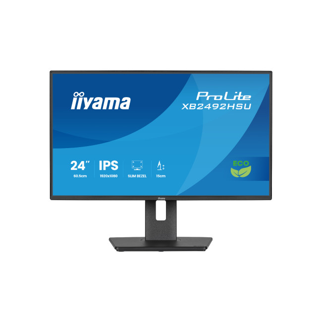 iiyama Prolite XB2492HSU-B1 24" IPS Full HD 120Hz Energy Efficient Height adjuatable Monitor