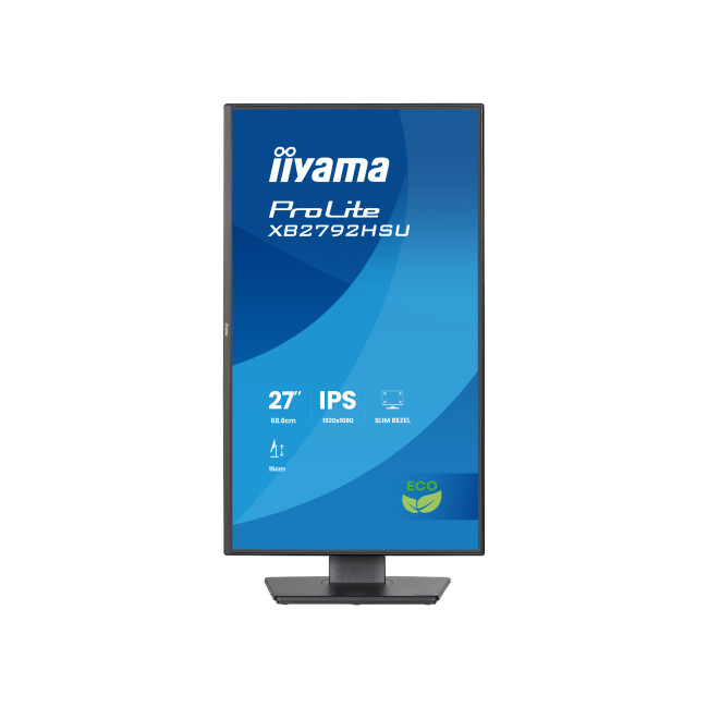 iiyama Prolite XB2792HSU-B1 27" IPS Full HD 120Hz Energy Efficient Height Adjustable Monitor