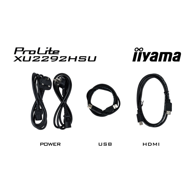 iiyama Prolite XU2292HSU-B6 21.5" IPS Full HD 100Hz Monitor with Built-In-Speakers