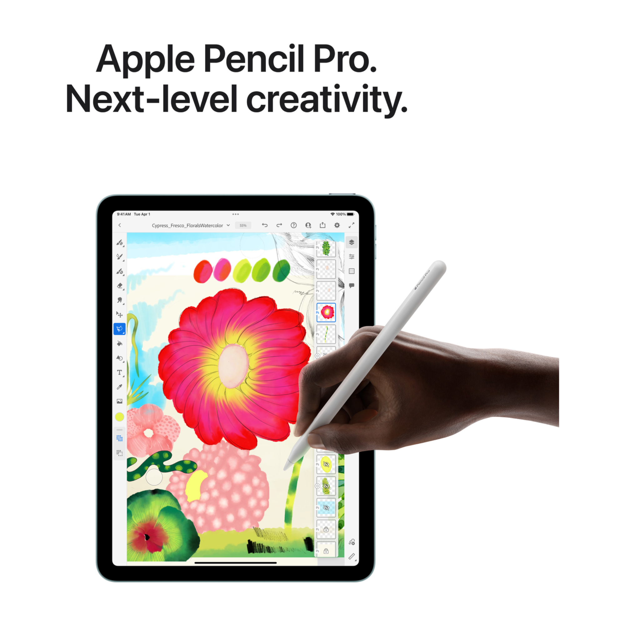 iPadAir m3 128GB +Apple Pencil Pro グレー Apple iPad Air 11