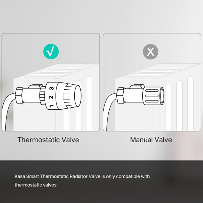 TP-Link Kasa Smart KE100 V1 868 MHz Smart Thermostatic