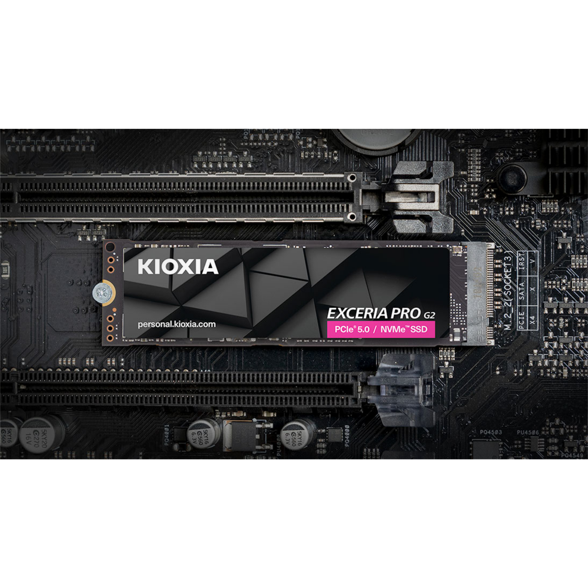 Kioxia EXCERIA PRO G2 4TB M.2 PCIe Gen5 SSD