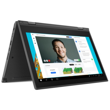 Lenovo 300e Windows 2nd Gen Intel Celeron N4120 Hybrid 2-in-1 4GB RAM 64GB eMMC 11.6" Touchscreen HD Windows 10 Pro Laptop