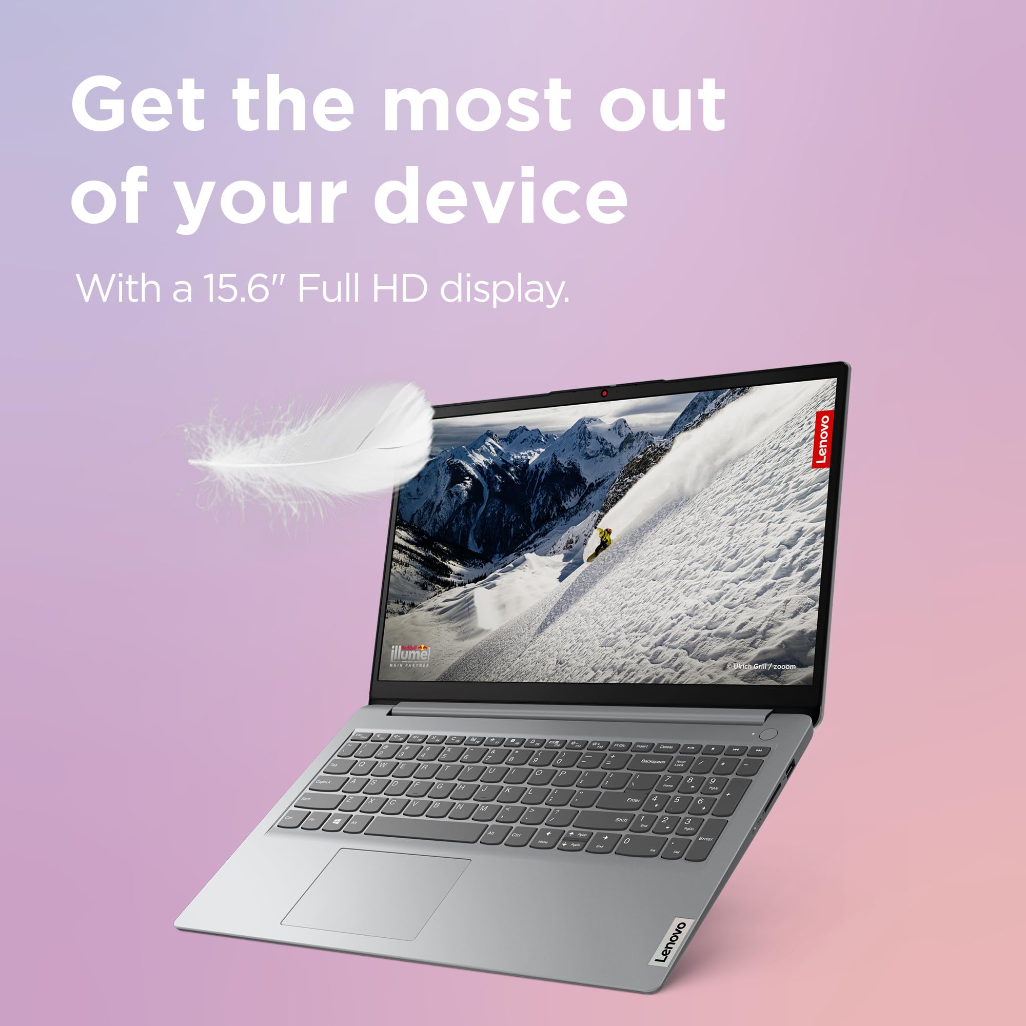 Lenovo IdeaPad 1, Ryzen 3, 8GB RAM, 512GB, 15.6