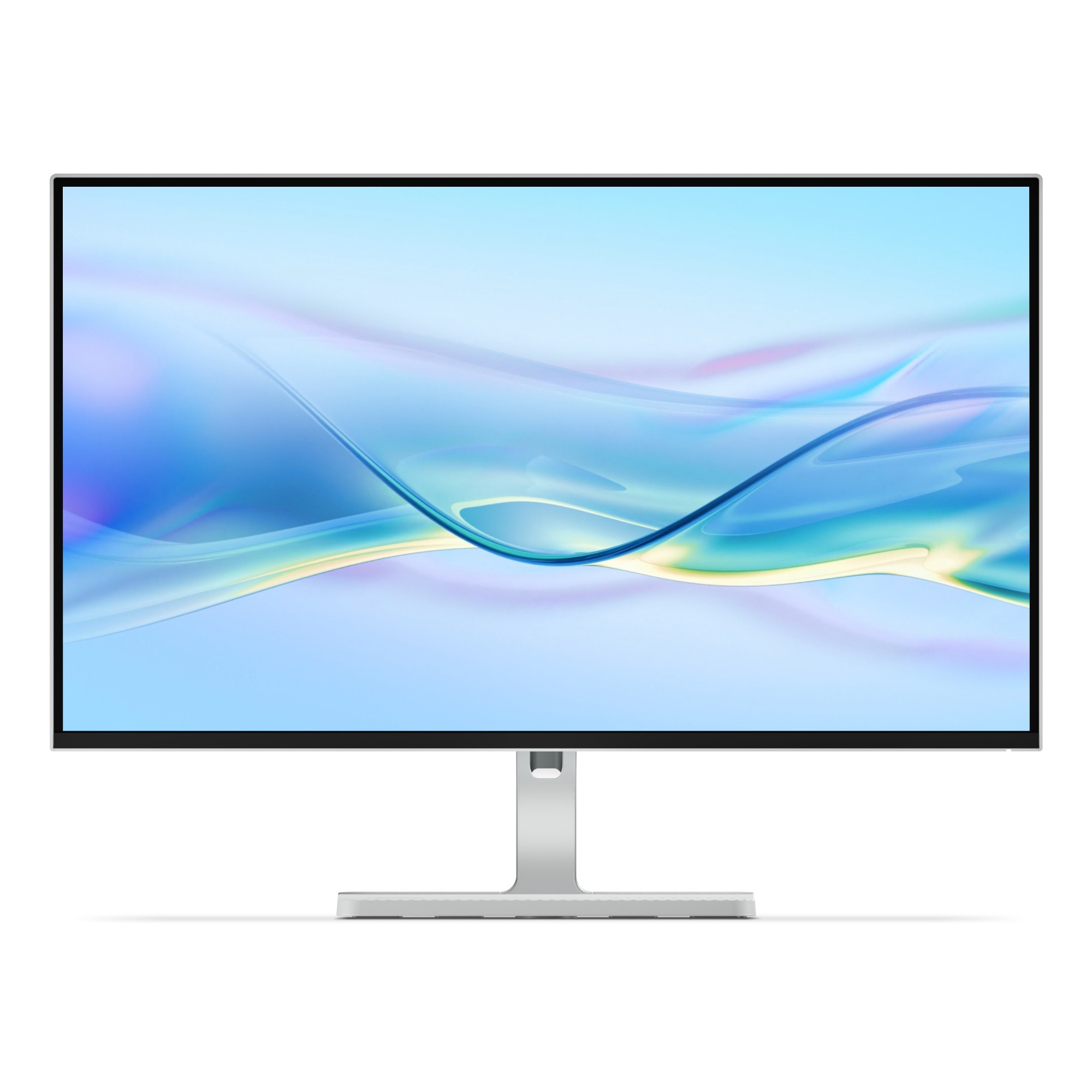 Lenovo L27h-4A 27" Quad HD IPS 100Hz 1ms HDR10 USB-C Height Adjustable Monitor with Speakers - Cloud Grey