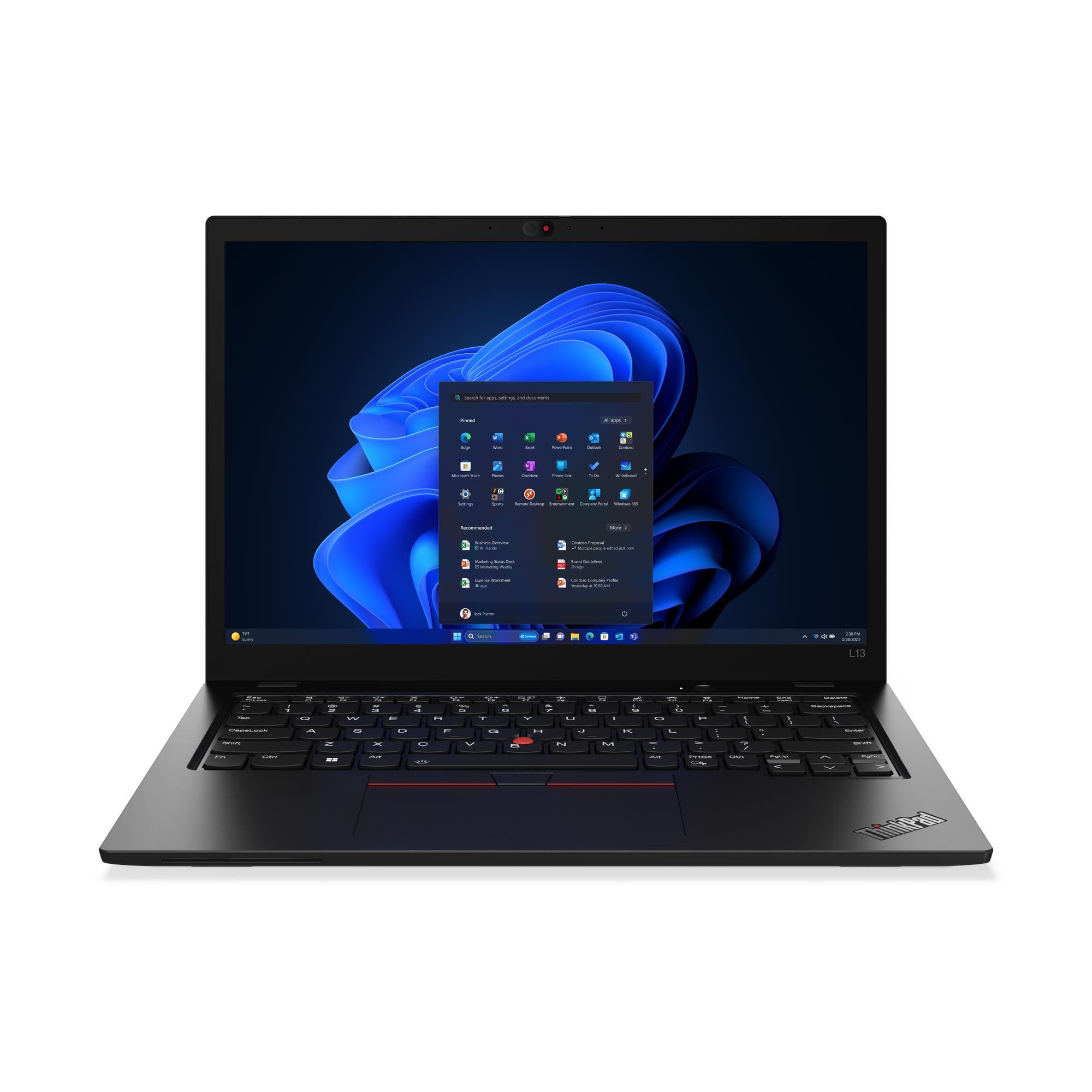 Refurbished Lenovo ThinkPad L13 Gen 5 Intel Core Ultra 5 135U 32GB RAM 256GB SSD 13.3" Windows 11 Pro Business Laptop