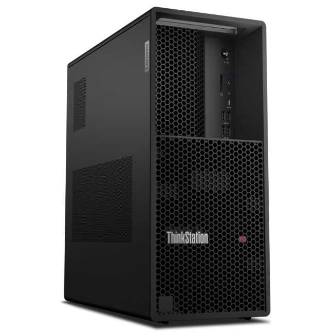 Lenovo ThinkStation P3 Tower Intel Core i7-14700K 16GB RAM 512GB SSD NVIDIA T1000 Graphics Business Windows 11 Pro Desktop PC
