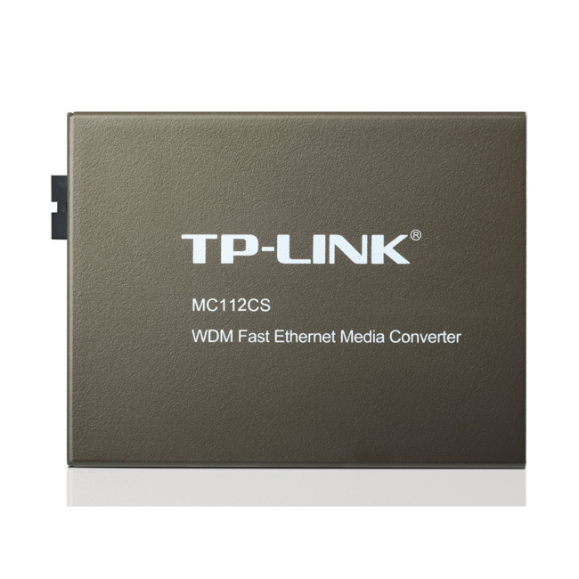 TP-Link MC112CS 100 Mbit/s Single-mode Network Media converter Black