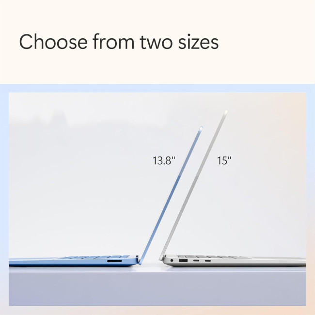 Microsoft Surface Laptop Copilot+ Qualcomm Snapdragon X Elite X1E-80-100 16GB RAM 1TB SSD 13.8" Quad HD+ 120Hz Touchscreen Windows 11 Home Laptop