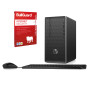 HP Pavilion 590-a0009na Mini Cheap Desktop PC AMD A6 4GB RAM 1TB HDD, Windows 10