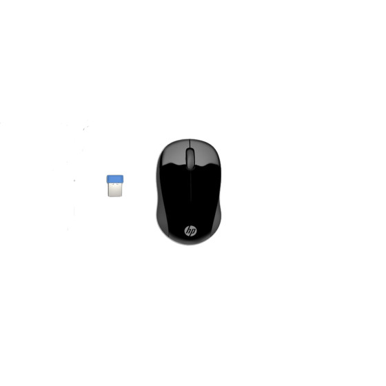 HP 300 (3ML04AA#ABU) Wireless Mouse with USB Nano Reciever - Black
