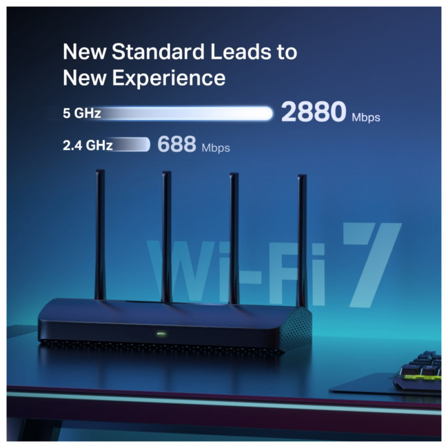 Mercusys BE3600 Dual Band Wi-Fi 7 Router