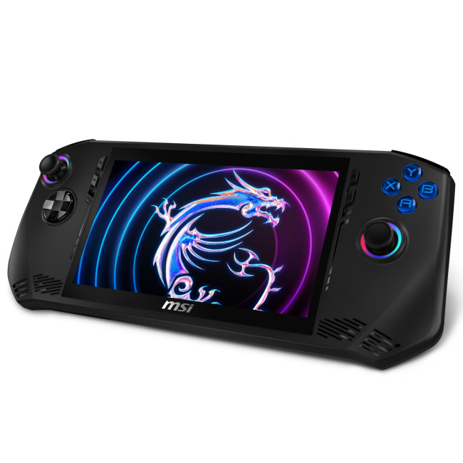 MSI Claw A1M-016UK 9S7-1T4111-016 Intel Core Ultra 7 155H 16GB Memory 1TB SSD 7" Touchscreen Windows 11 Home Handheld Gaming Console