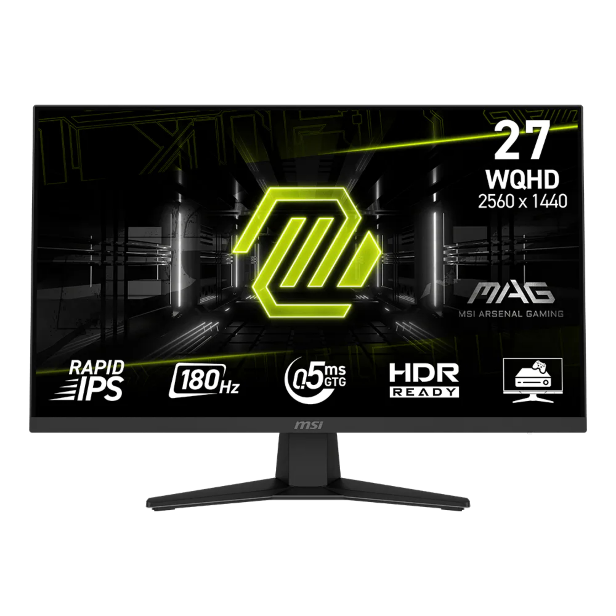 MSI MAG 274QF 27" Rapid IPS Quad HD 180Hz 0.5ms Adaptive Sync Gaming Monitor