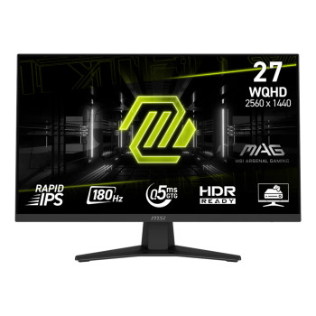 MSI MAG 274QF 27" Rapid IPS Quad HD 180Hz 0.5ms Adaptive Sync Gaming Monitor
