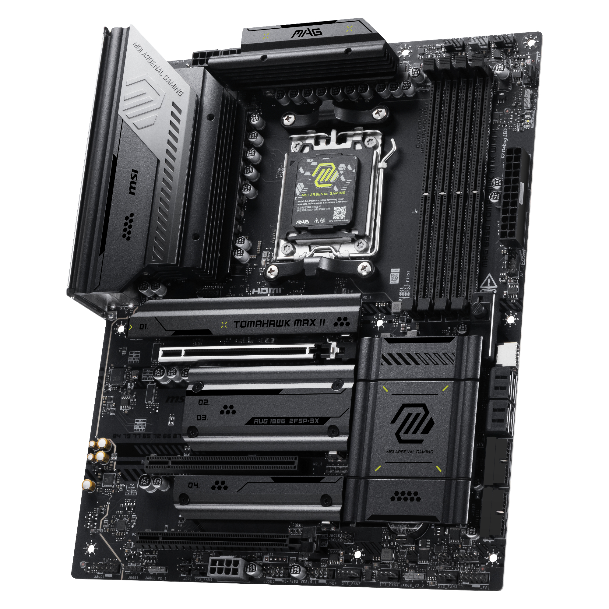 MSI MAG B850 TOMAHAWK AM5 B850 ATX Motherboard
