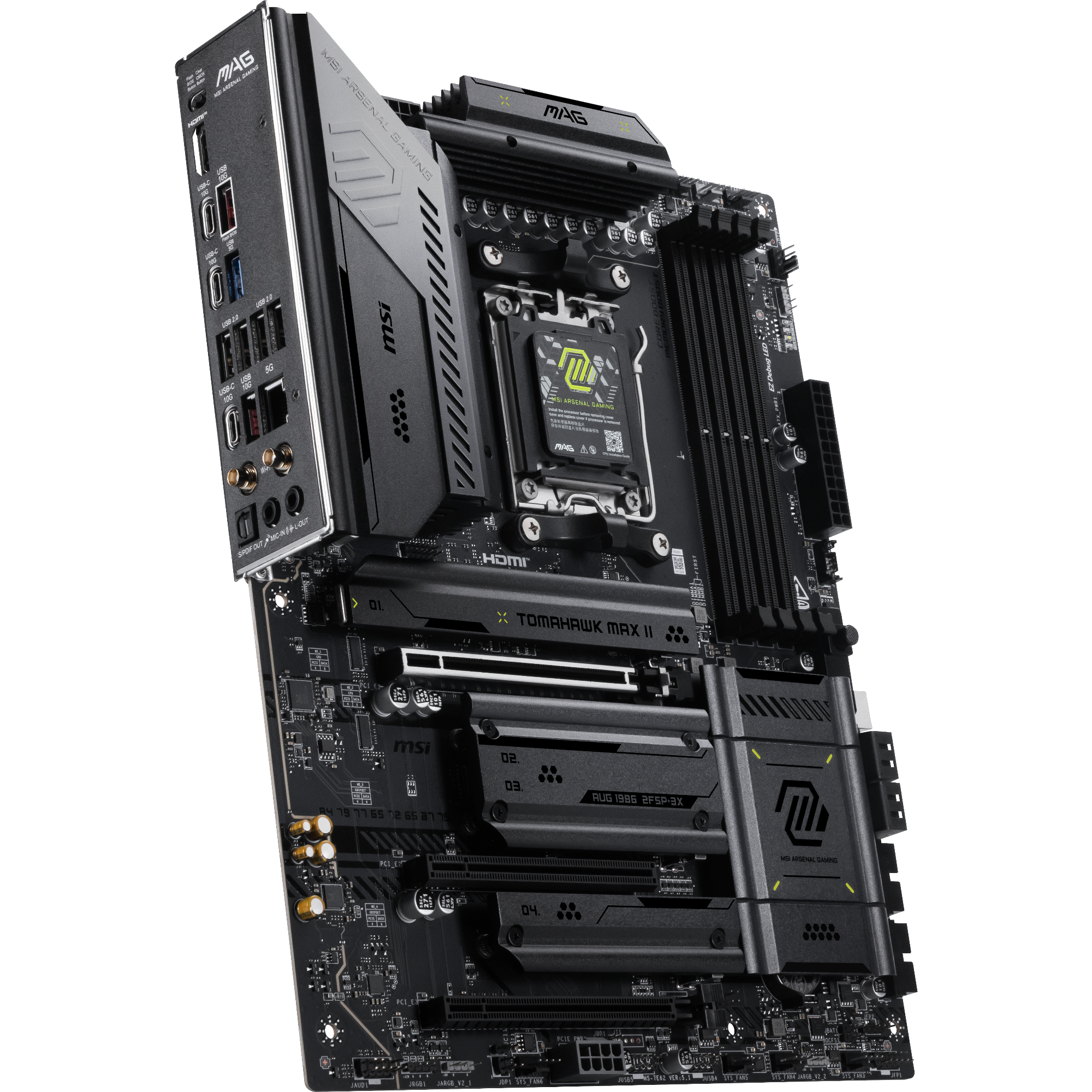 MSI MAG B850 TOMAHAWK AM5 B850 ATX Motherboard