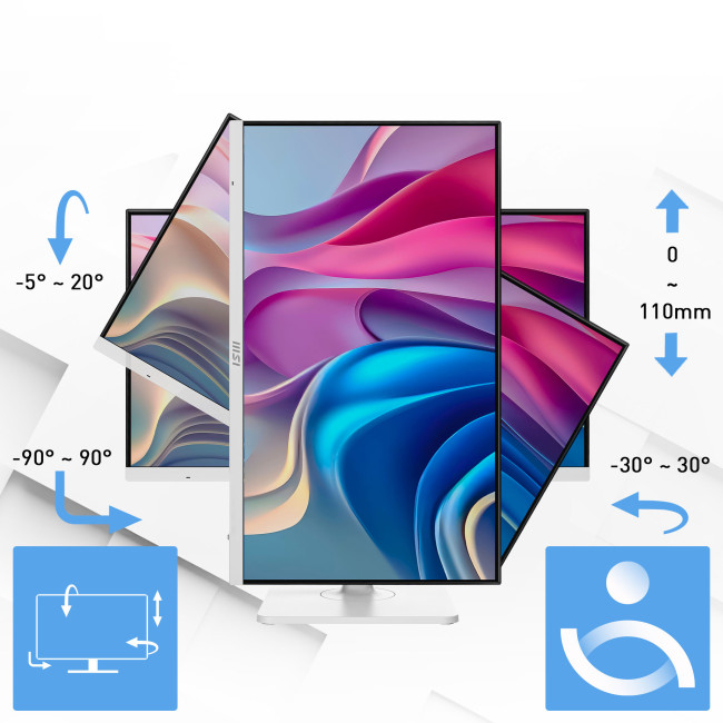 MSI Modern MD272UPSW 27" IPS UHD 4K USB-C Google TV Smart Monitor