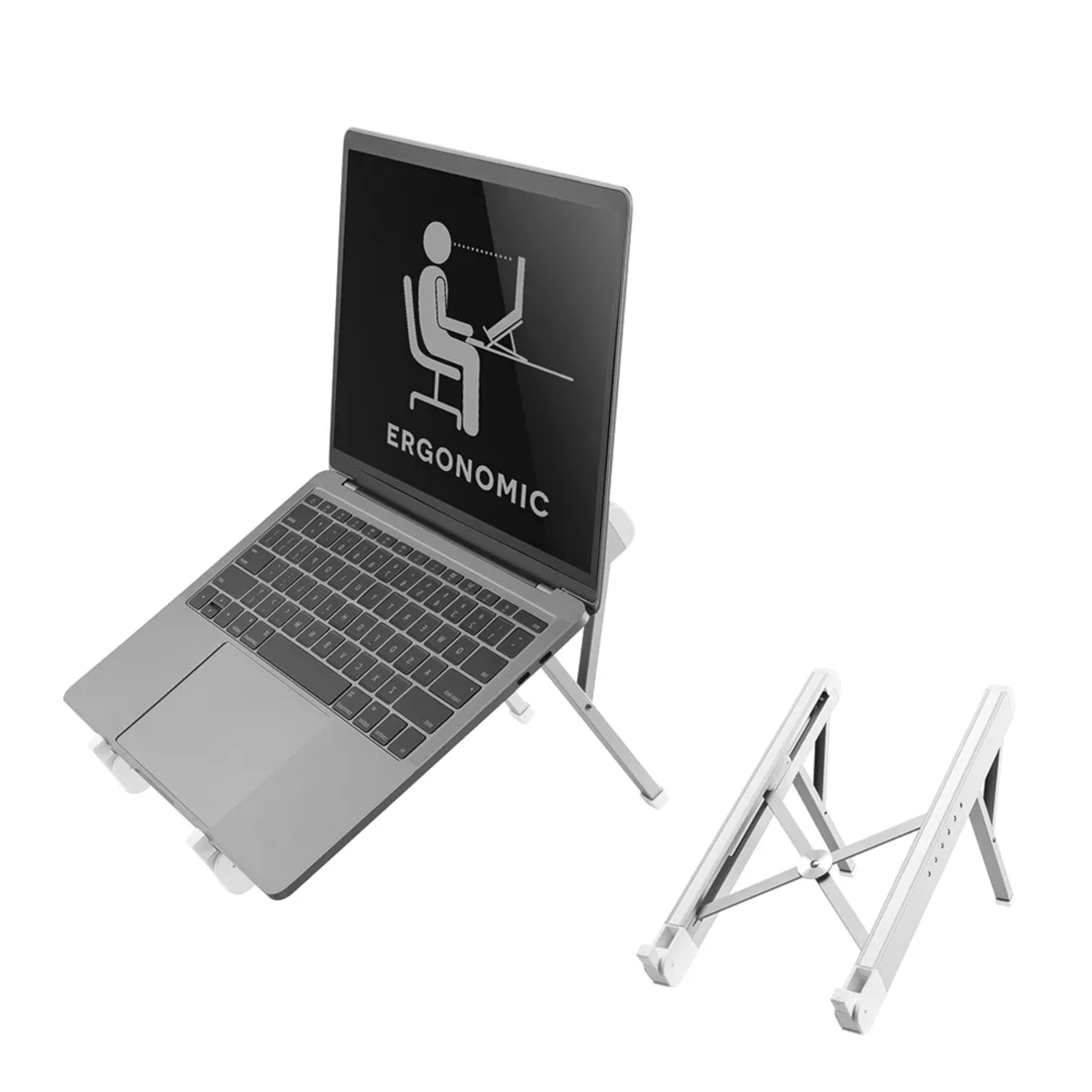 Neomounts Silver Nsls010 11-17" Universal Foldable Laptop Stand