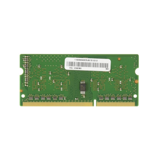 Lenovo 0A65722 Module 2 GB PC3 RAM Memory DDR3-1600 MHz SoDIMM - Green