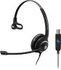 Sennheiser SC 230 USB 200 Series On-Ear Headset Wired - Active Noise Cancelling