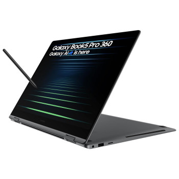 Refurbished Samsung Galaxy Book5 Pro 360 Intel Core Ultra 5 226V 16GB RAM 512GB 16" 120Hz Touchscreen Windows 11 Home Copilot+ Laptop
