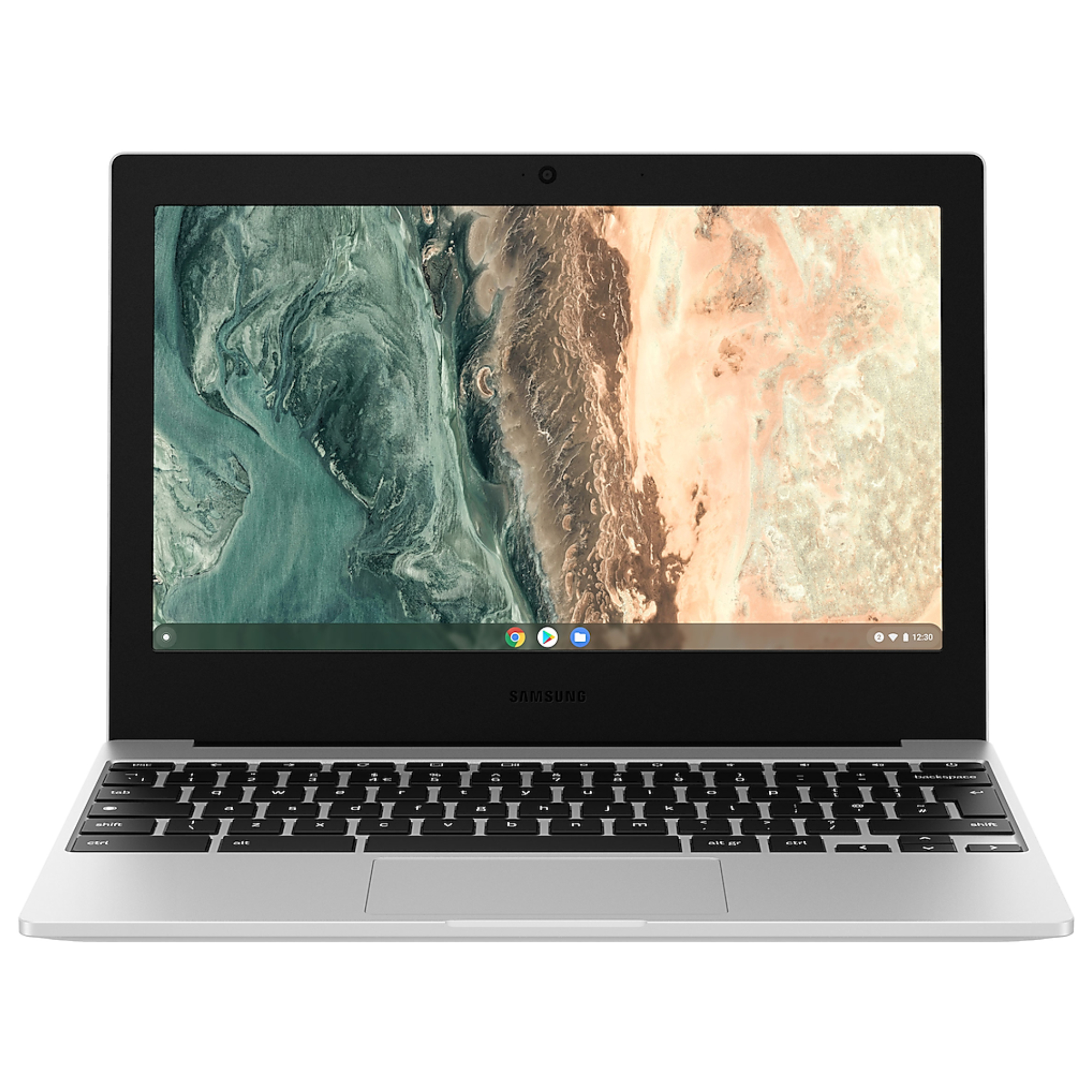 Samsung Silver Galaxy Chromebook Go Intel Celeron N4500 4Gb Ram 64Gb Emmc 11" Hd Chromeos Laptop
