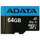 ADATA 64GB, microSDHC, Class 10 memory card UHS-I 85/25 MB/s R/W