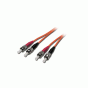 LINDY 1 meter ST to ST OM1 Duplex Fibre Optic 62.5/125µm Cable