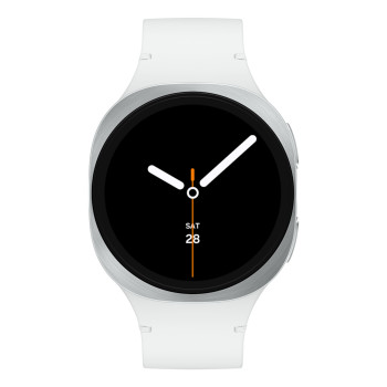 Refurbished Samsung Galaxy Watch8 1.3" Super AMOLED IP68 Wear OS eSIM Smartwatch - White