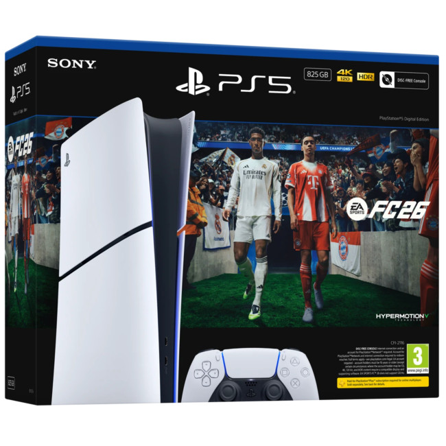 Sony PlayStation 5 P5HEHWSNY02183 Digital Edition & EA Sports FC 26 Bundle