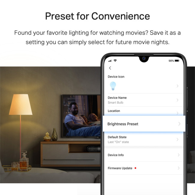 TP-Link Tapo Smart Wi-Fi Dimmable Light Bulb