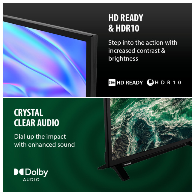 Toshiba 24WV2553DB 24" Smart HD Ready ELED TV