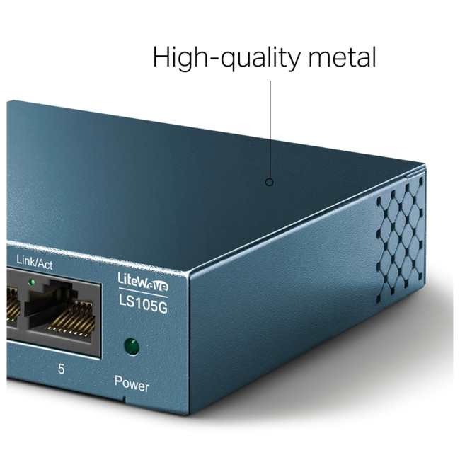 TP-Link LS105G 5 Port Gigabit Desktop Switch