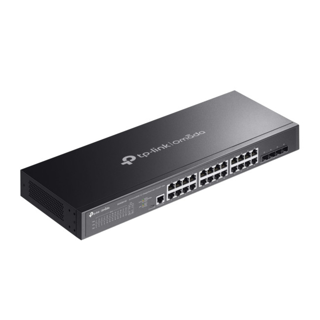 TP-Link Omada 24-Port 2.5GBASE-T L2+ 4 10GE SFP+ Slots Managed Switch