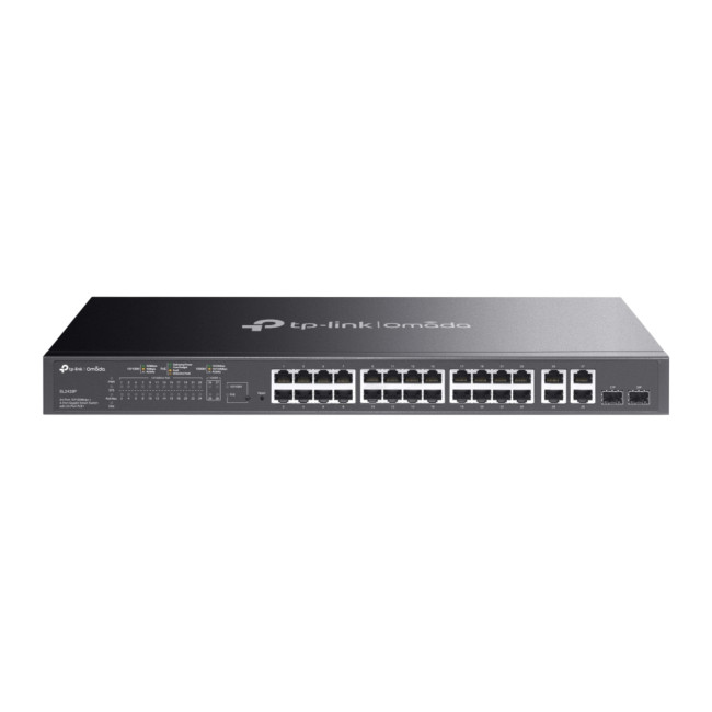 TP-Link Omada SL2428P L2 Fast Ethernet (10/100) Power over Ethernet (PoE) Network Managed Switch