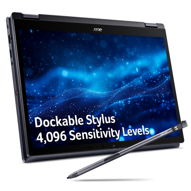 Acer TravelMate Spin TMP414RN-54 14 Intel Core Ultra 7 155U 16GB RAM 512GB SSD 14" Windows 11 Pro Laptop