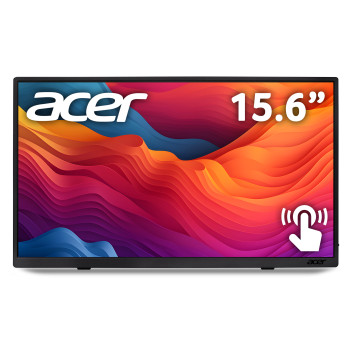 Acer PM161QT 15.6" Full HD IPS 60Hz 6ms USB-C HDR10 TouchScreen Portable Monitor with Speakers