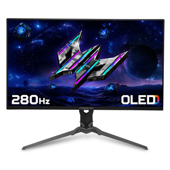 Acer Predator X27 X1 27" QD-OLED 4K UHD 280 Hz 0.03ms Quantum Dot Height Adjustable Gaming Monitor with Speakers