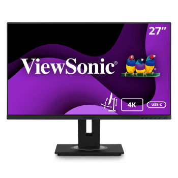 Viewsonic VG2756-4K 27" 4K Ultra HD IPS 75Hz 5ms Height Adjustable Monitor with Speakers