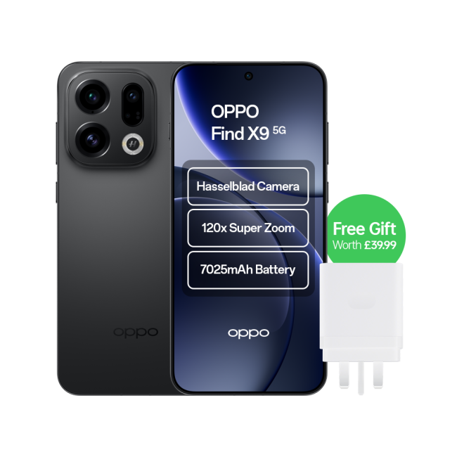 OPPO Find X9 5G 6.59" Dual SIM 12GB RAM 512GB Storage Android 16 Black