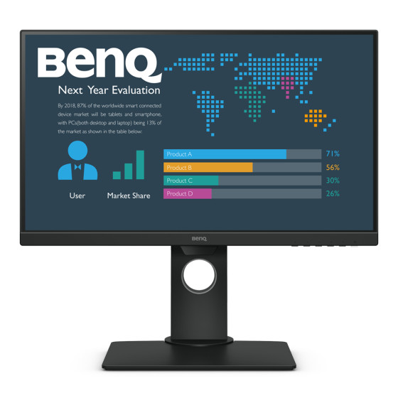 Benq BL2381T 22.5" WUXGA IPS LED Monitor Aspect Ratio 16:10, Response Time 5 ms