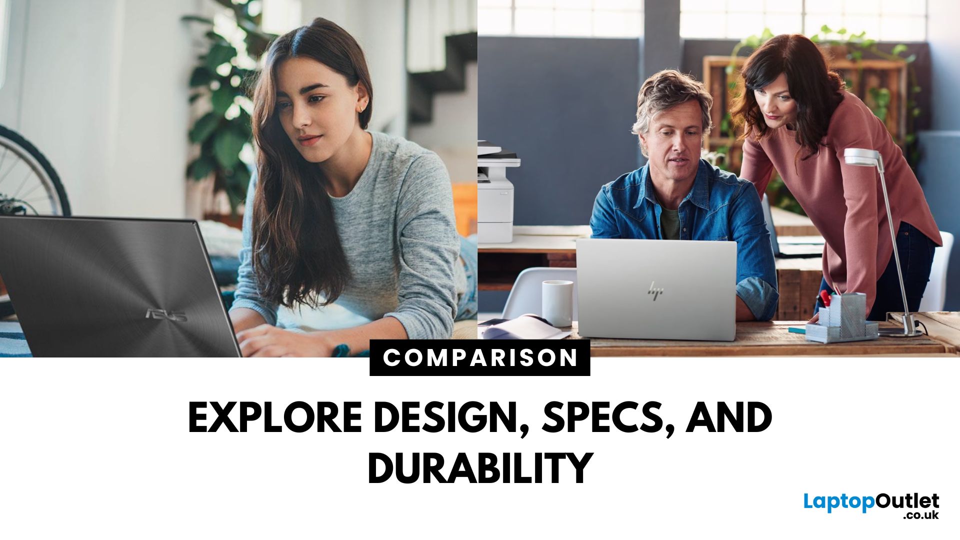 ASUS vs HP Laptops: Design, Performance & Price Compared