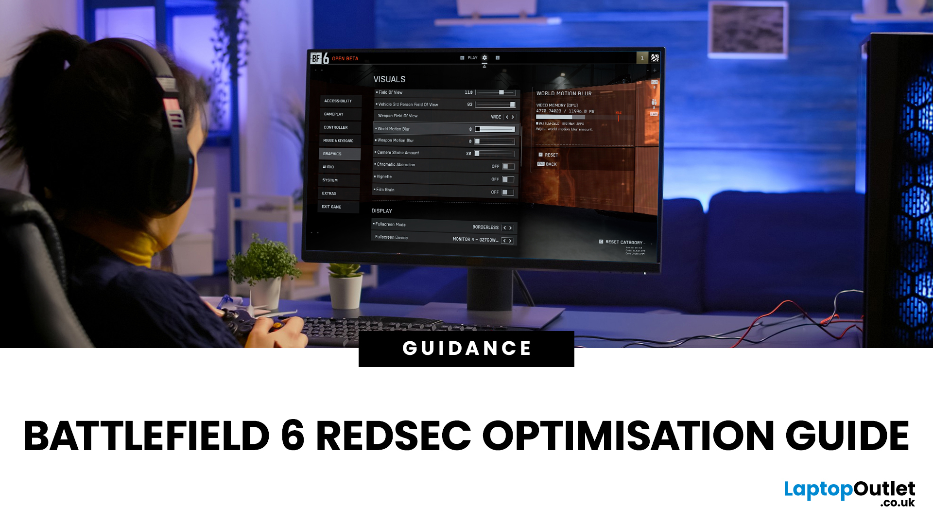 Battlefield 6 RedSec Optimisation Guide | Best Settings for Max FPS