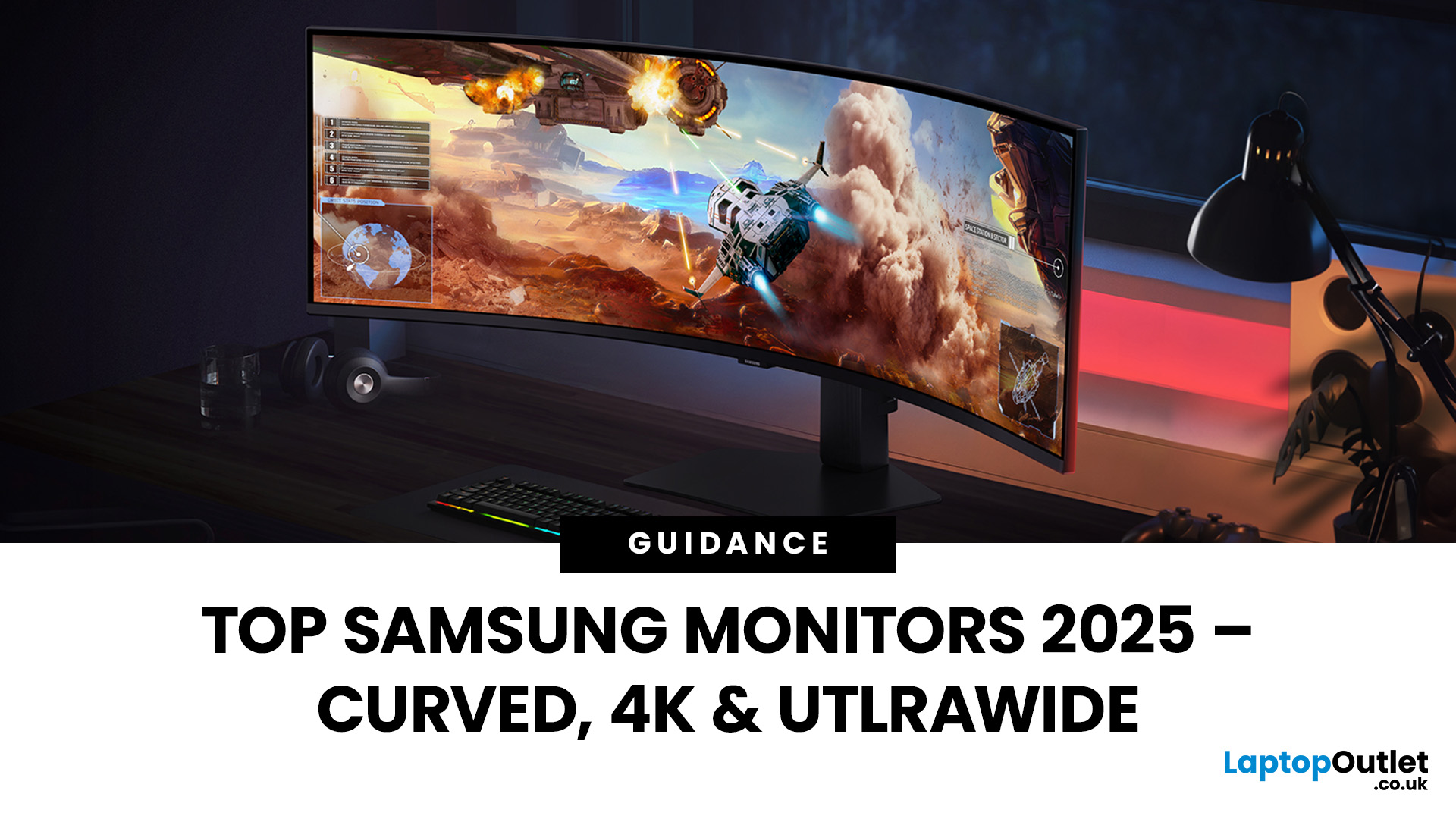 Samsung Monitors – Curved, 4K & UltraWide Displays
