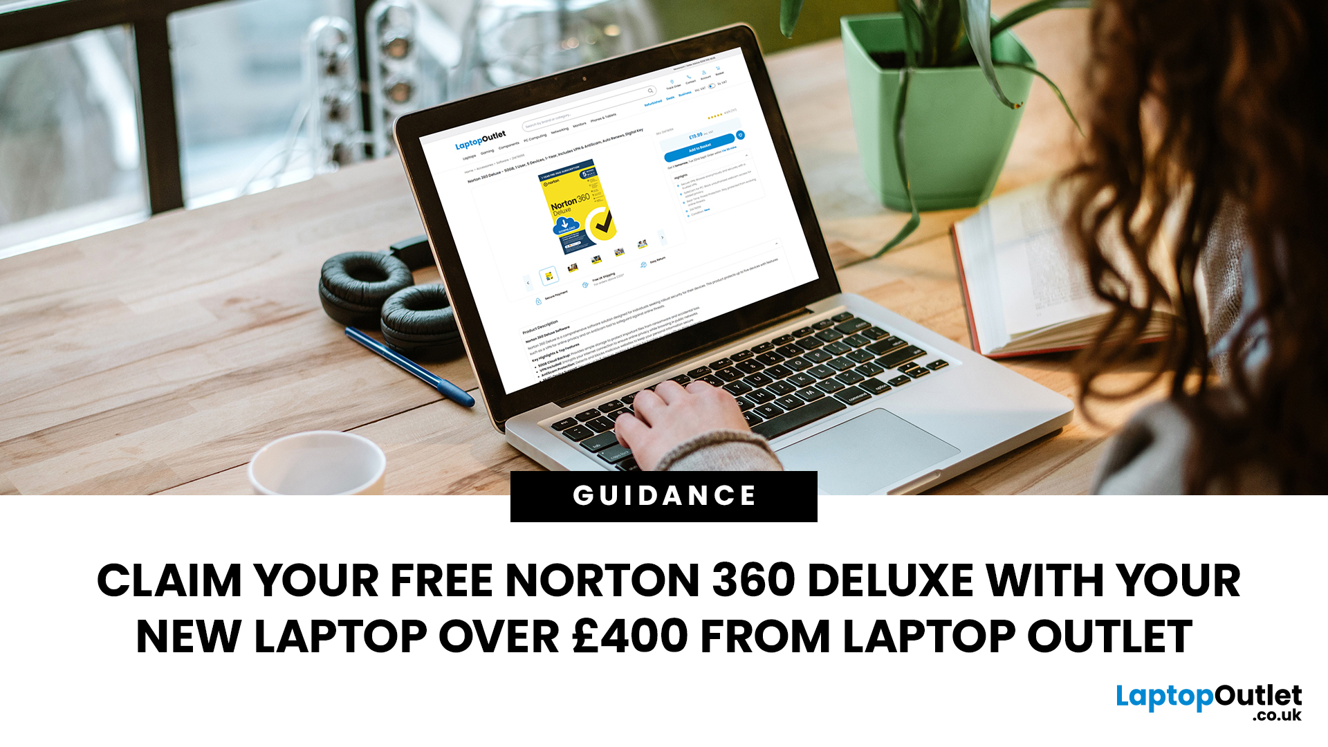 Free Norton 360 Deluxe with New Laptop | Laptop Outlet