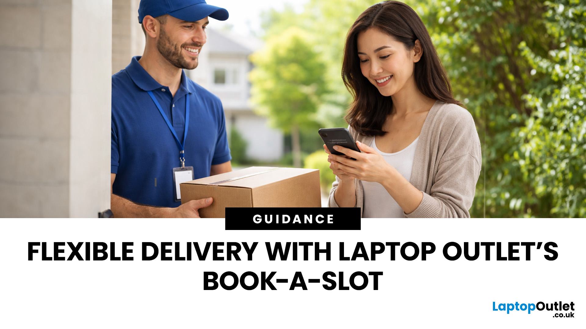 Laptop Outlet Book‑a‑Slot Delivery | Flexible & Convenient Delivery Service